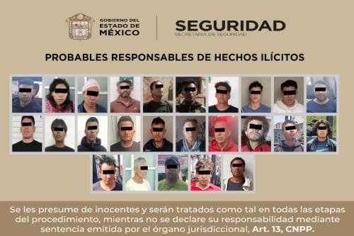 Autos y motos robados, negocios suspendidos y 27 detenidos durante operativo de seguridad