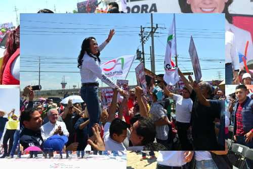 Con paso contundente avanzaremos en favor de las familias mexiquenses dijo Alejandra del Moral en Ecatepec