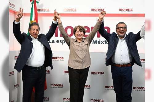 Deja Higinio Martínez Senado de México para sumarse de tiempo completo a campaña de Delfina Gómez