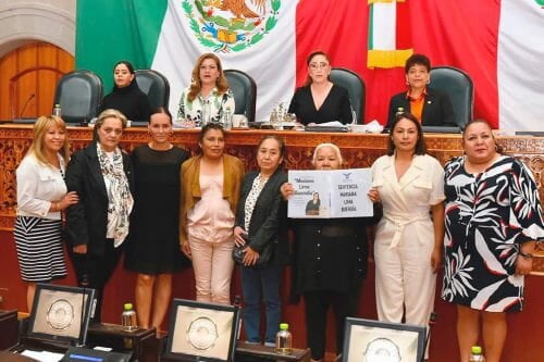 Recibe Congreso mexiquense iniciativa de Ley Mariana Lima Buendía