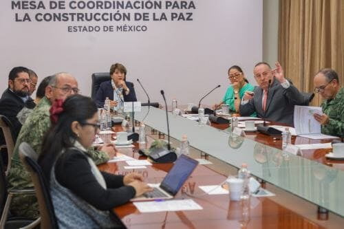 Mesa de Coordinación para la Construcción de la Paz da seguimiento a temas de seguridad, justicia, protección civil y Derechos Humanos