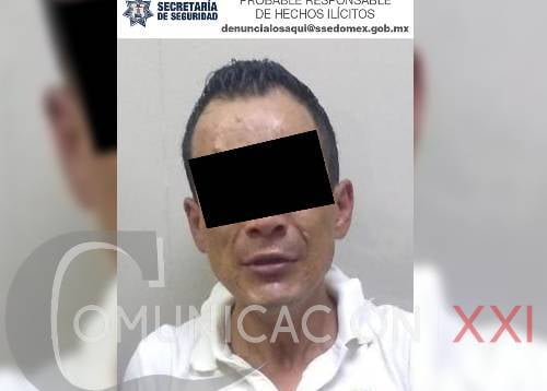 Atrapan a presunto extorsionador de Zumpango