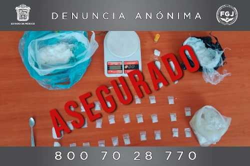 Catean inmueble de Acambay y encuentran metanfetamiena; hay un detenidos