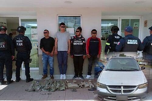 Arrestan a secuestradores tras escuchar los gritos de ayuda de su víctima, en la carretera Jilotepec - Chapa de Mota
