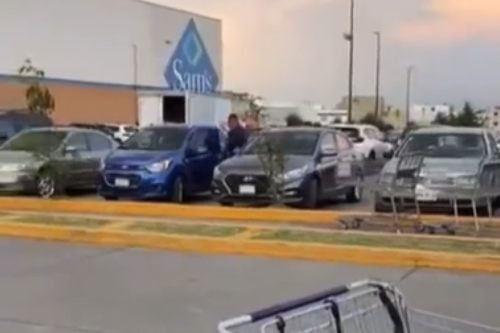 Video: Balazos en Sams Toluca, esta tarde
