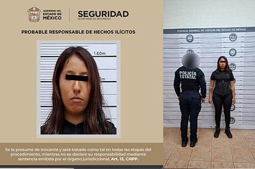 Cae mujer con droga en Valle de Bravo; podría ser pareja de líder de la Familia Michoacana