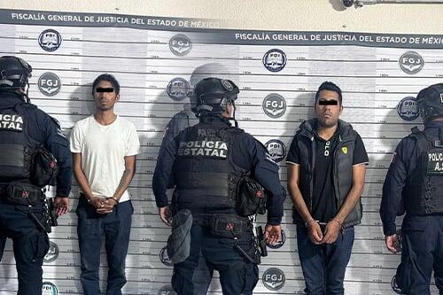 Caen dos hombres en Ixtlahuaca por vender vehículo vinculado a desaparición