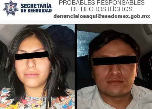 Detienen a una pareja en Capulhuac por portación de arma de fuego sin permiso