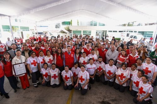 Cruz Roja Mexicana, faro de esperanza y ayuda en momentos críticos: Juan Maccise