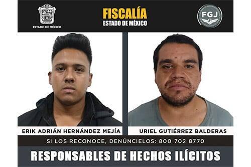 Dan 47 años de cárcel a dos homicidas de Nicolás Romero; uno era policía municipal