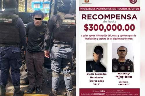 Cae Sanday "N", ofrecían recompensa por él de 300 mil pesos