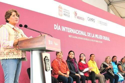 Apoyo total a mujeres del campo, certeza jurídica y atención a violencias, instruye la Gobernadora Delfina Gómez