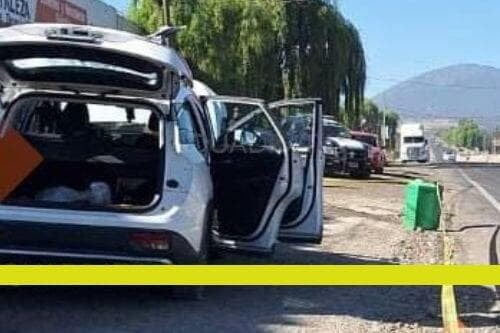 Enfrentamiento a balazos en Zinacantepec, deja fallecido a un ladrón de autos