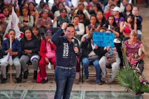 Cada día crece más el apoyo a Ernrique Vargas del Villar rumbo al Senado
