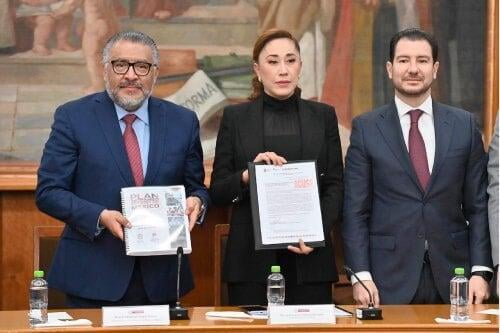 Recibe Congreso mexiquense propuesta de Plan de Desarrollo 2023-2029