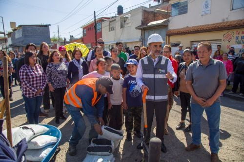 "Escuadrón Tapa Tu Bache" suma 8 mil reparados en calles de Metepec