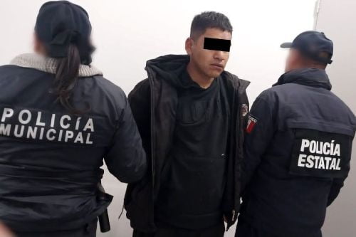 Atrapan a presunto extorsionador de polleros en Toluca