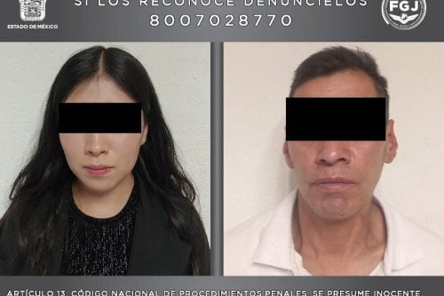 Atrapan a extorsionador de Toluca; lo acompañaba presunta narcomenudista