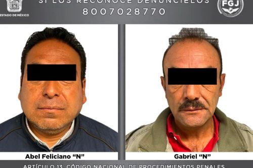 Atrapan a dos extorsionadores en pleno acto, en Toluca