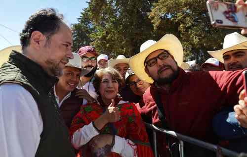 El cambio en Edomex es imparable; aseguró Delfina Gómez en Jilotepec