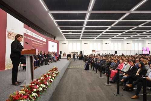 La Gobernadora Delfina Gómez inaugura los Foros de Consulta Popular para construir el Plan de Desarrollo Estado de México 2023-2029