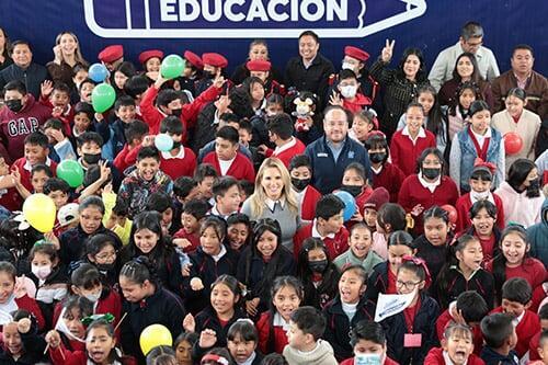 Huixquilucan avanza en rehabilitación de escuelas públicas con obra en Zacamulpa