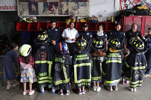 Huixquilucan enseña a los más pequeños cómo actuar ante emergencias
