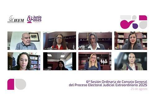 IEEM reporta avance del 98.8 % en el proceso electoral 2025