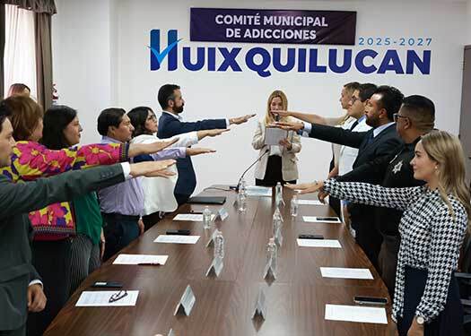 Instala Huixquilucan comités municipales de salud, riesgos sanitarios y adicciones