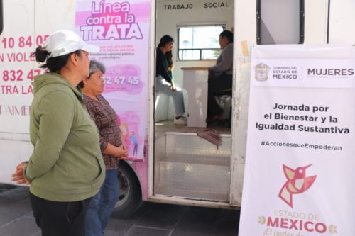 Jornadas por el Bienestar y la Igualdad Sustantiva, ejercicio de cercanía y atención a las mexiquenses