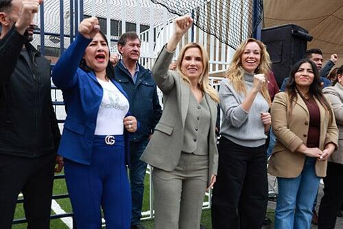 Jugar seguro, una de las prioridades de Romina Contreras en Huixquilucan