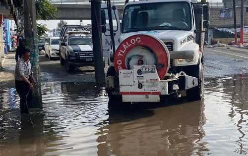 La de anoche, la peor lluvia que ha recibido San Mateo Atenco en la temporada