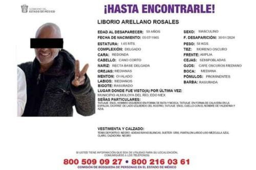 Encuentran sin vida a hombre desaparecido hace un mes en Almoloya del Río