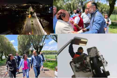 Metepec salió del oscurantismo con programa emergente de luz eléctrica: Fernando Flores Fernández