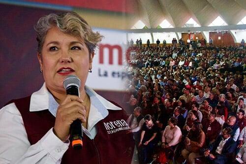 LuzMa Hernández de Morena impulsa red de comités distritales en Edomex