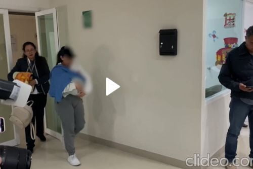 Video: Así regresa madre de bebé robado y localizado en Edomex