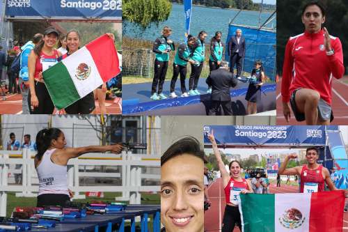 Logra delegación mexiquense 13 medallas en los Juegos Panamericanos de Santiago 2023