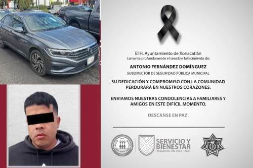 Muere subdirector policíaco de Xonacatlán tras reciente ataque armado