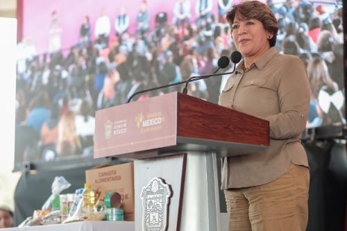 Adelanta Gobernadora Delfina Gómez tres bimestres del programa Mujeres con Bienestar; recibirán 7 mil 500 pesos