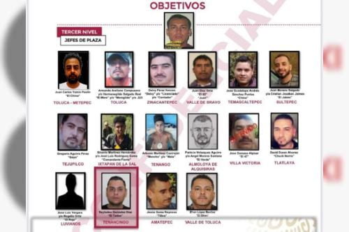 Filtran nombres de jefes de plaza de la Familia Michoacana en Edomex