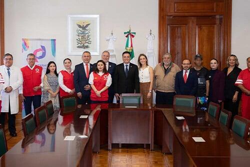 PJEdomex y Cruz Roja acercan salud a migrantes en Metepec