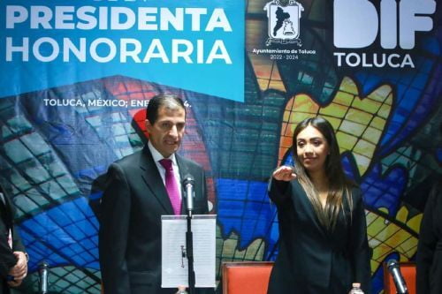 Conciliación, optimización y vocación, promete nueva presidenta del DIF Toluca