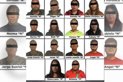 Procesan a 14 detenidos en la terminal de Toluca