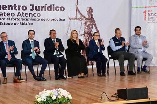 Realizan Primer Encuentro Jurídico en San Mateo Atenco