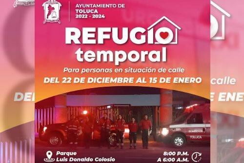 Toluca protege vidas en emergencias invernales