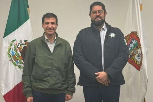 Tras balacera de policias, se reunen alcalde de Toluca y secretario de Seguridad