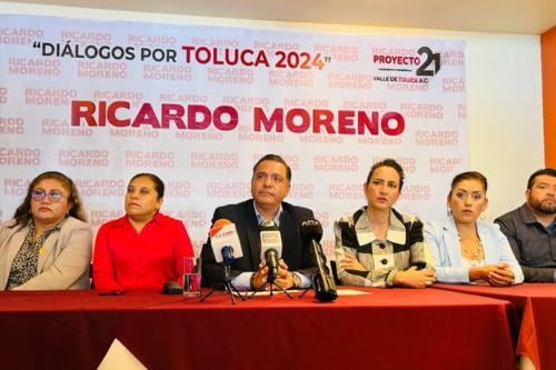 Senador Ricardo Moreno se destapa como aspirante al gobierno de Toluca por Morena