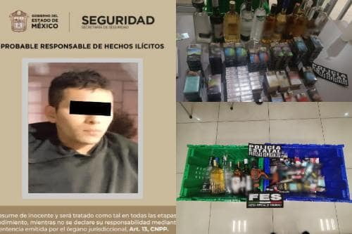 Con en taladro abrieó un Oxxo en Toluca, al que robaba cuando lo atrapó la policía