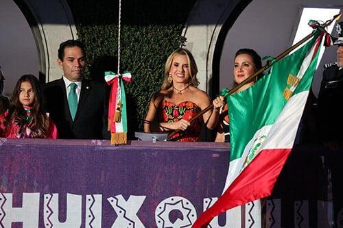 Romina Contreras enciende el orgullo en Huixquilucan y da el Grito