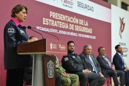 Presenta Delfina Gómez Álvarez, estrategia de seguridad para Edomex: Construcción de la Paz con Seguridad e Inteligencia